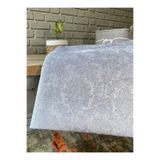 Damask Süngerli Koltuk Örtüsü Siyah Çekyat Örtüsü Kanepe Örtüsü. Gümüş 170 x 210