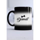 Damat Hediye Kupa Bardak Sihirli - 1 Adet - 300 ml - Siyah