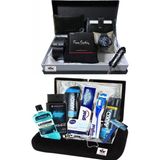 Damat Sandığı,damat Bohça Tıraş Seti,damat Bohçası Için Kemer Cüzdan Saat Seti Full Paket