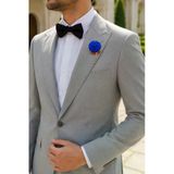 Damat Yaka Çiçeği Mavi Gül