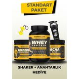Dambıl Life Nutrition Standart Paket Whey Protein 30 Servis + Creatine + Bcaa (Shaker Hediyeli) - Kurabiye - Fındık