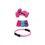 Dambıl Pilates Çemberi 3’Lü Pilates Bandı