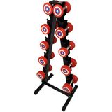 Dambıl Standı 10 Kademeli Set Dambıl Rack Stand Sehpas (Ağırlıksız)