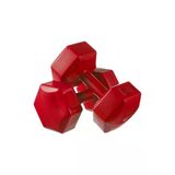 Dambılcım KIRMIZI 3 KG x 2 Adet 6 KG Dambıl Seti 6 KG Dumbell Set
