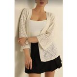 DAMGA Collection Kadın Ajurlu Mevsimlik Hırka
