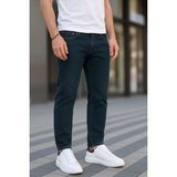 Damga Erkek Rahat Comfort Bol Paça Y.mavi Kot Pantolon - 40