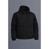 DAMGA JEANS Erkek Basic Günlük Siyah Yağmurluk & Rüzgarlık