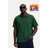 DAMGA JEANS Erkek Yazlık Bol Yeşil Polo Yaka Tişört