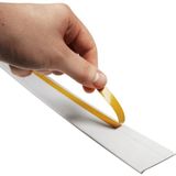 Damga Market 400 gr Pvc Yapışkanlı V Tipi Raf Önü Etiketliği 5 cm x 10 cm - 50 Sayfa