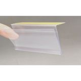 Damga Market Ahşap ve Metal Raflar Için Yapışkanlı Pvc L Etiketlik 50 Li Pk. 4CMX10CM
