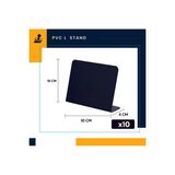 Damga Market Pvc Büyük L Kara Tahta Stand 10 Adet 10x10 cm Yazması Kolay Parti Masa İçin