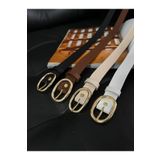 Damla 4'lü Fırsat Ürün Gold Oval Tokalı Kadın Pantolon Kemeri, Gömlek Kemeri, Ceket Kemeri, Elbise Kemeri