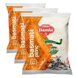 Damla Basmati Sella Pirinç 2 kg (3 paketi)