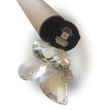 Damla Kristal Avize Tasi 5 Adet Cam Lazer Kesim 50 Mm