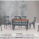 Damla Masa Tonet Sandalye Tabure, Antrasit, 125X80