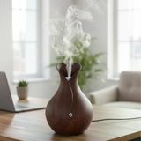 Damla Model Akasya Renk Hava Nemlendirici – Ultrasonik Soğuk Buhar Makinesi, Led Işıklı Masaüstü Oda Nemlendirici - Stokta Olan Renk Gönderilir
