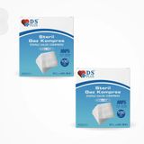Damla Sağlık Steril Gaz Kompres 4 Kat 7,5cm x 7,5cm 100'lü Kutu - 2 Kutu