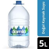 Damla Su Doğal Kaynak Suyu 5 L
