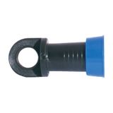 Damla Sulama Yassı Boru Yüzüklü Kör Tapa 17Mm Ve 22Mm (100 Adet)
