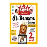 Damla Yayınevi 2.SINIF YENİ NESİL 6 LI KRAL DENEME DAMLA YAYINLARI