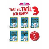 Damla Yayınevi 3. Sınıf Yarı Yıl Tatil Kitabım Seti - 5 Kitap Takım