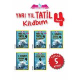 Damla Yayınevi 4 .Sınıf Yarı Yıl Tatil Kitabım Seti - 5 Kitap Takım