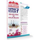 Damla Yayınevi Akıllı Din Kültürü Ve Ahlak Bilgisi Yaprak Testler 7. Sınıf