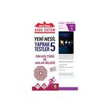 Damla Yayınevi Akıllı Din Kültürü ve Ahlak Bilgisi Yeni Nesil Yaprak Testler - 5. Sınıf