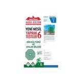 Damla Yayınevi Akıllı Din Kültürü ve Ahlak Bilgisi Yeni Nesil Yaprak Testler - 6. Sınıf