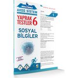 Damla Yayınevi Akıllı Sosyal Bilgiler Yaprak Testler 6. Sınıf