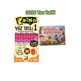 Damla Yayınevi Damla 1.Sınıftan 2.Sınıfa Geçenler İçin Yaz Tatil Kitabı - Damla Duygularımı Keşfediyorum