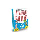 Damla Yayınevi Oyunlarla Atasözü Kartları 50 Kart Kolektif 9 - 12 Yaş Eğlenceli Öğrenme