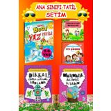 Damla Yayınları Anasınıfı 5-6 Yaş Yaz Tatil Kitabı Seti (5 Parça)