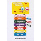 damlakidsmoda Haftanın günleri pano okul materyalleri
