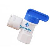 Damlalife 3/8 Girişli 1/4 Çıkışlı Su Arıtma Tank Depo Vanası