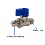 Damlalife Su Arıtma İçin Küresel Vana 1/4 6Mm Hortum Uyumlu