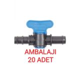 Damlama Sulama Aparati 16 Mm Conta Cikisli Mini Vana