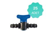 Damlama Sulama Kurtağzı Mini Vana 16X16Mm (25 Adet)