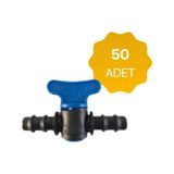Damlama Sulama Kurtağzı Mini Vana - 16X16Mm (50 Adet)