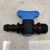 Damlama Sulama Plastik Küresel Mini Vana 100 Adet 16 Mm 3/4"