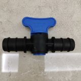 Damlama Sulama Plastik Küresel Mini Vana 100 Adet 16 Mm Kurt Ağzı