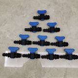 Damlama Sulama Plastik Vana 16 Mm 1/2" 10 Adet