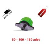 Damlama Sulama Yeşil Damlatıcı Debi Ayarlı Meme 50-100-250 Adet (536334087)