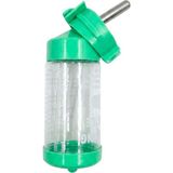 Damlatmayan Hamster ve Tavşan Suluğu 80 ml Yeşil - Çok Renkli