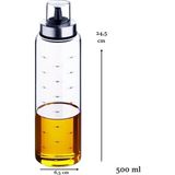 Damlatmaz Cam Yağdanlık & Baharatlık 500 ml