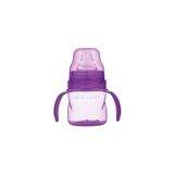 Damlatmaz Eğitici Kulplu Bardak, 160 Ml, Mor, 6 Ay , 1 Adet