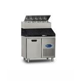 Dampak Tek Kapılı Yüksek Monte Pizza Hazırlık Dolabı 196 litre 100 x 70 x 133 (cm)