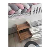 damping Ahşap Basamak Tabure Çocuk Banyo Wc Lavabo Merdiven Yükseltici Eğitici Kaymaz Montessori