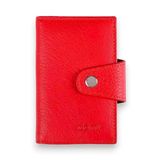 Damy Hakiki Deri Cüzdan, Kartlık, Kadın Küçük Cüzdan RFID, Fermuarlı, Kartlık Cüzdan Erkek Mekanizmalı İnce, Mıknatıslı, Spor Cüzdan, Kartlık Cüzdan, Kartvizitlik, Mini Kredi Kartlık 415 - Kırmızı