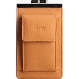 Damy Hakiki Deri Unisex Kartlıklı Sigaralık 701 - Hardal